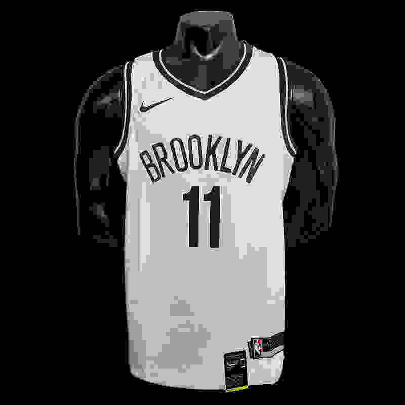 Irving #11 Brooklyn Nets white NBA jersey SizeXS-XXL Nike connect recognition