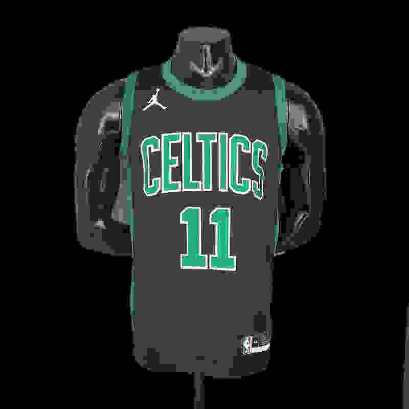 Irving #11 Celtics White Jordan theme black NBA jersey Size︰S-XXL