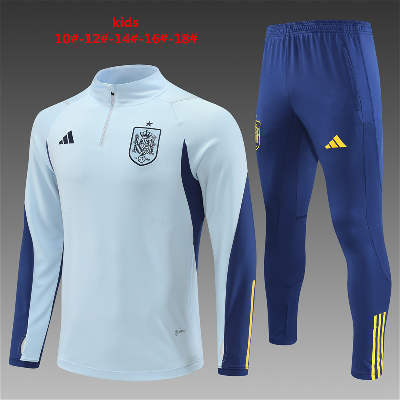2022/2023 Spain kids kit Training suit