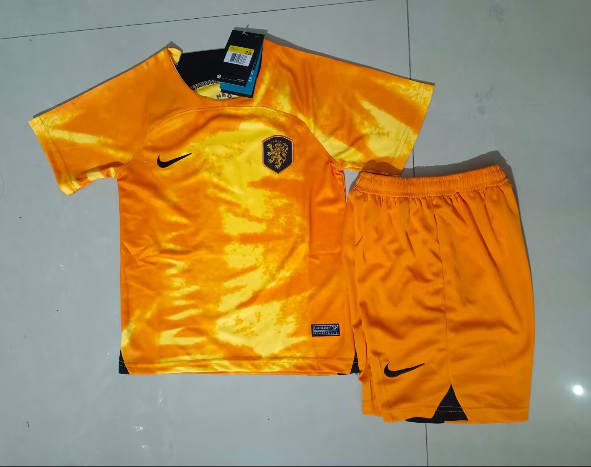 2022/2023 Netherlands home kids kit