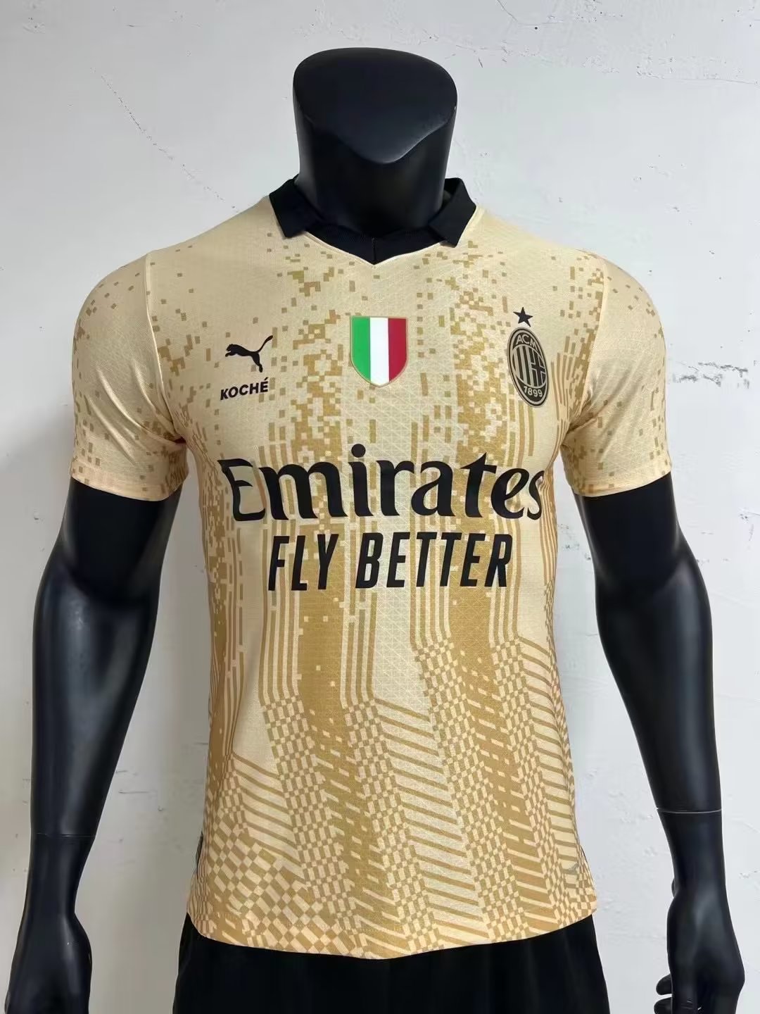2023-2024 AC MILAN anniversary edition Player version soccer Jersey Tight 