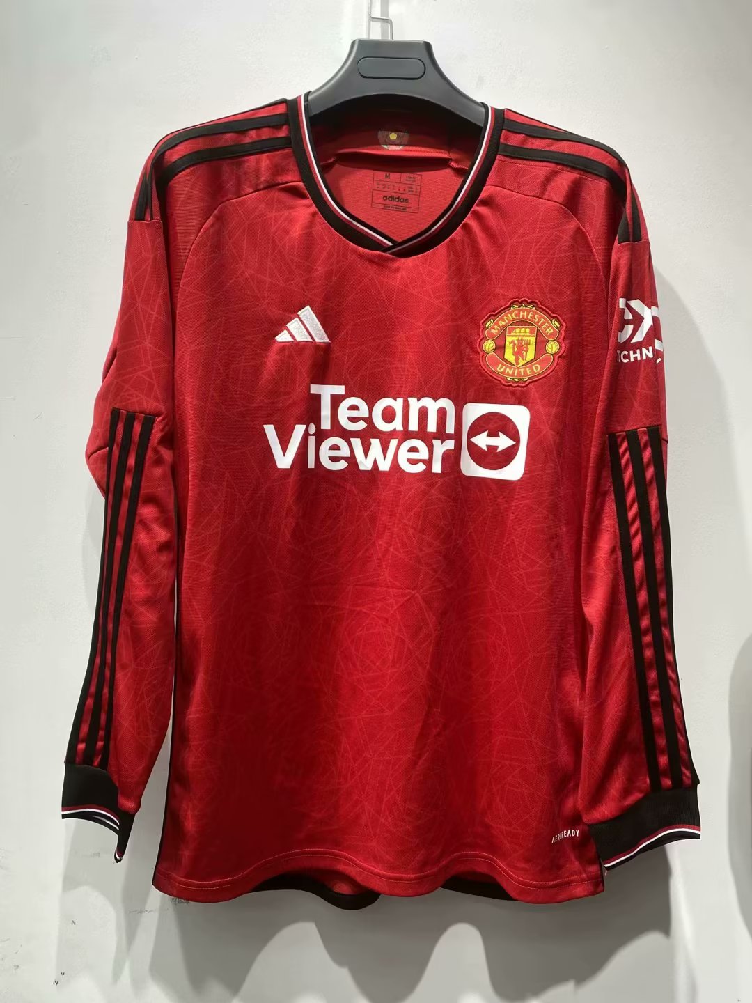 2023-2024 Manchester United home Long sleeves  jersey