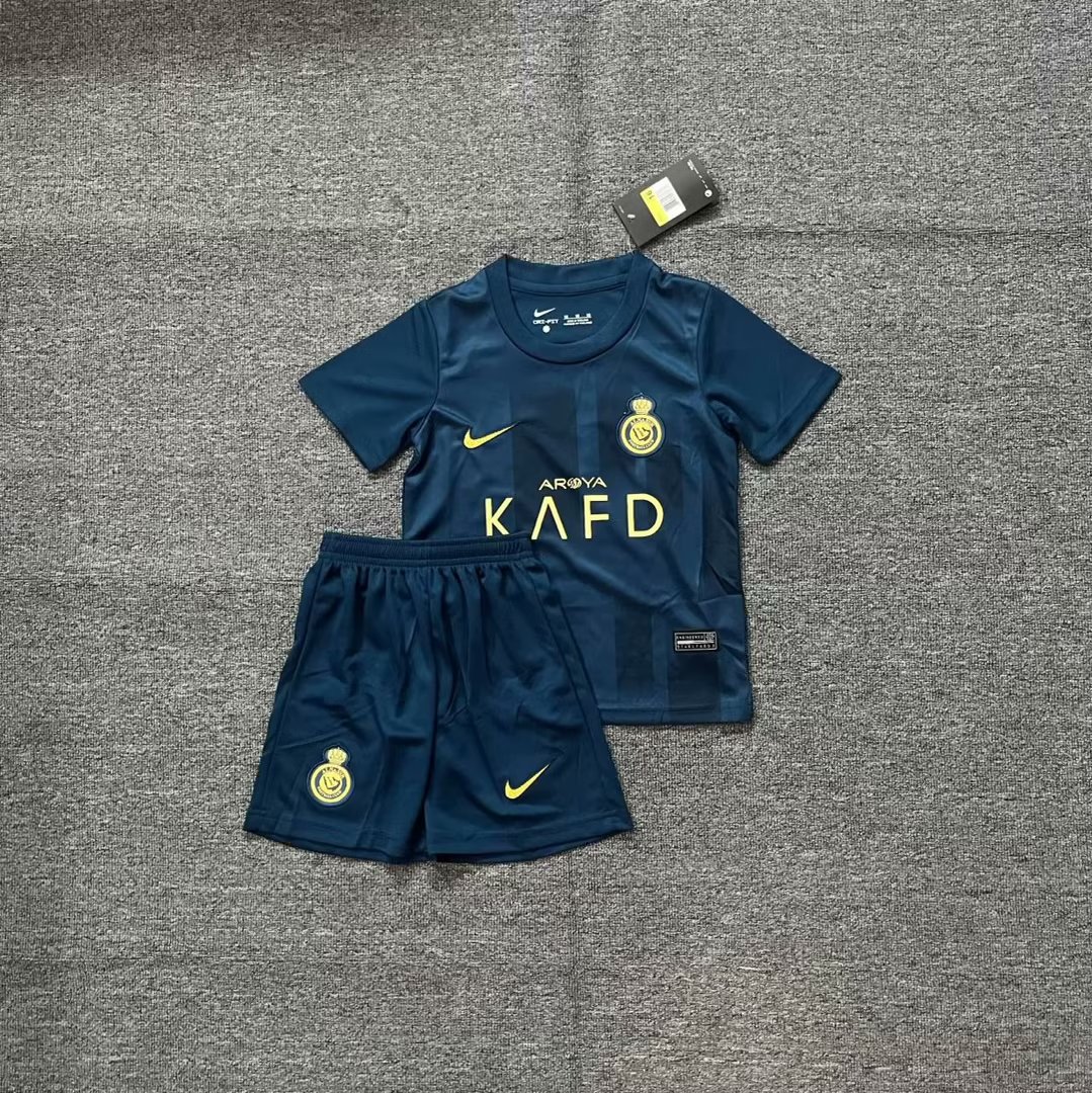 2023-2024 Al-Nassr FC away KIDS kit  KIT 