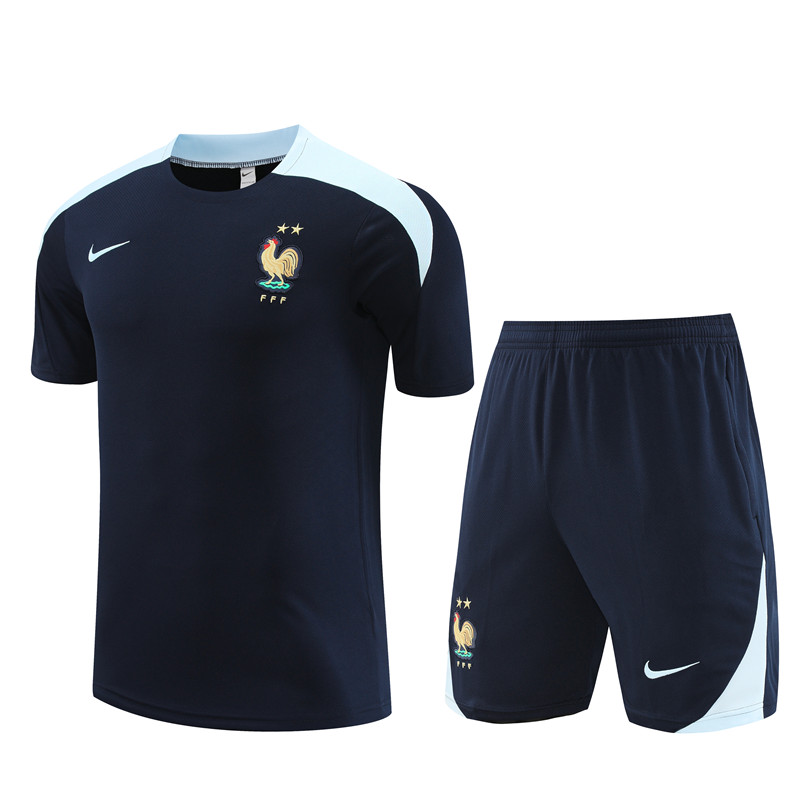2023-2024 France Training clothes   adult  kit  With pockets