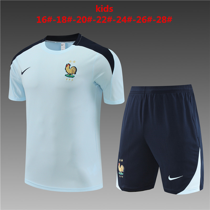 2023-2024  France kids kit Training suit