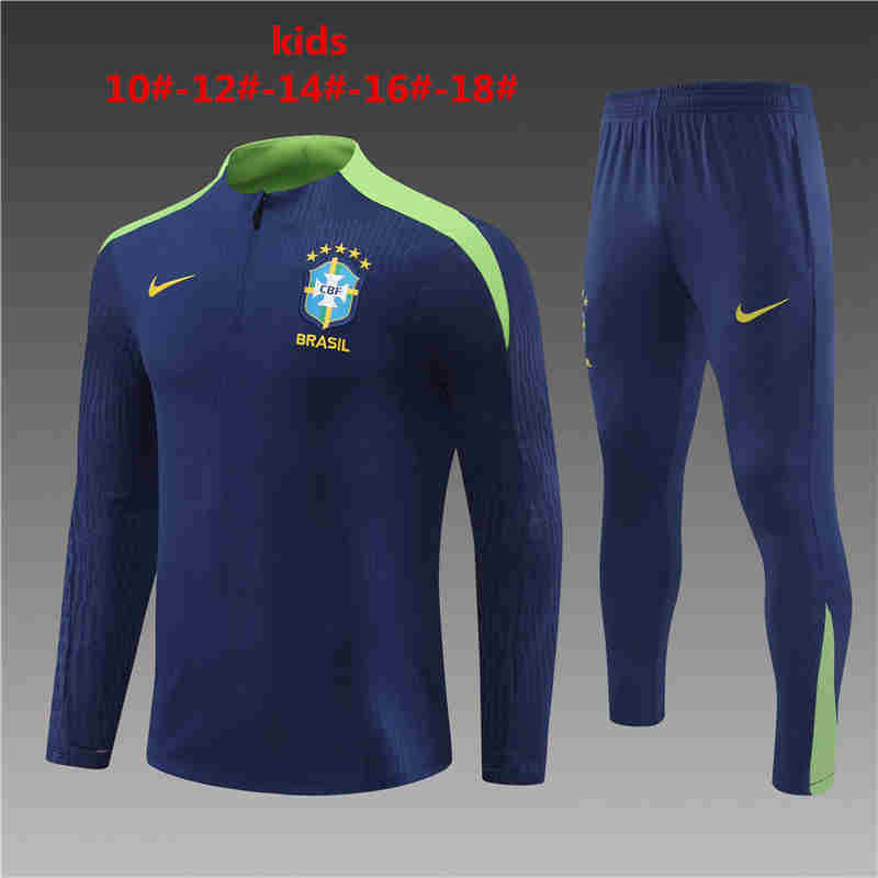 2024/2025Brazil kids kit Training suit